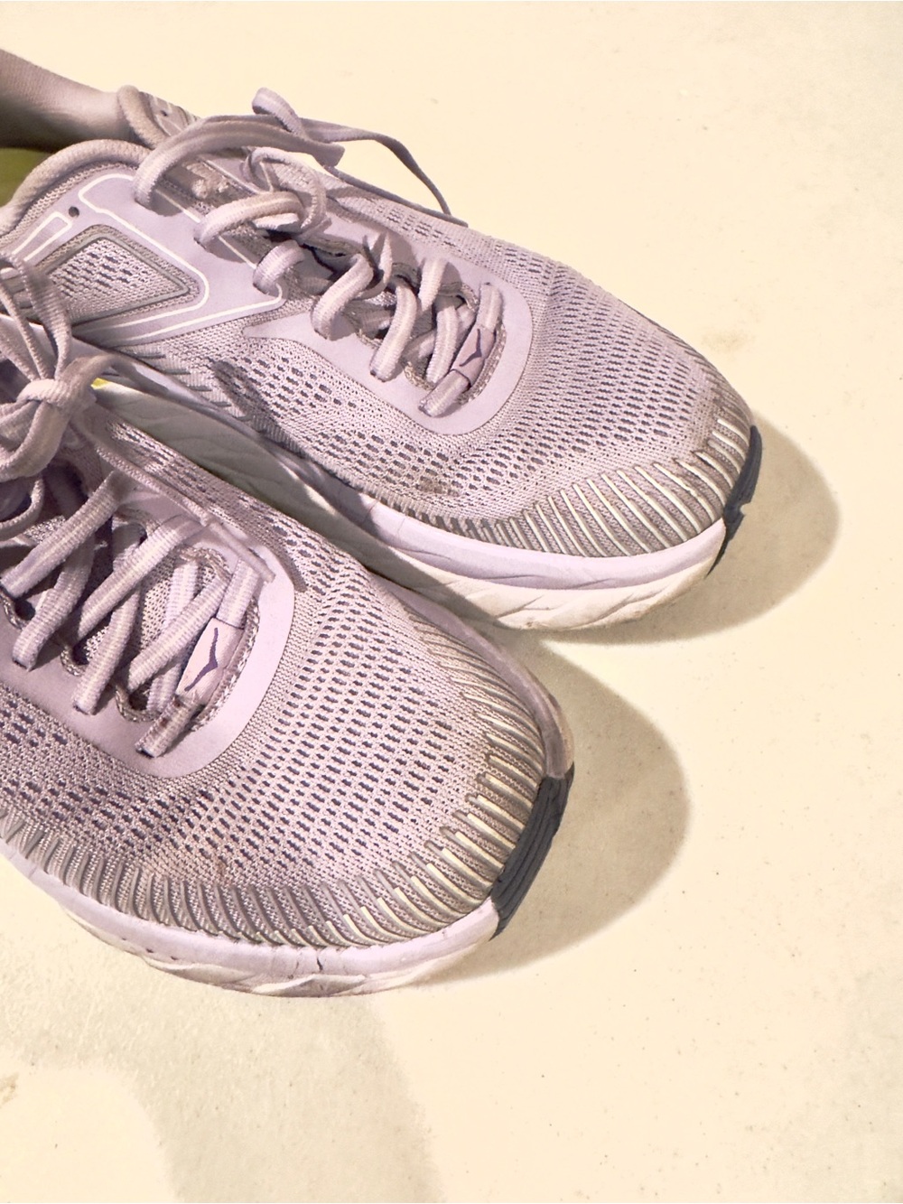 Hoka One One Bondi 7 Lace Up Cushioned Running Shoes Purple Size 10 - Picture 3 of 8